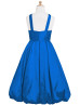 Royal Blue Taffeta Unique Junior Bridesmaid Dress Royal Blue Taffeta Unique Junior Bridesmaid Dress